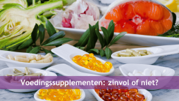 Hoe zinvol zijn voedingssupplementen